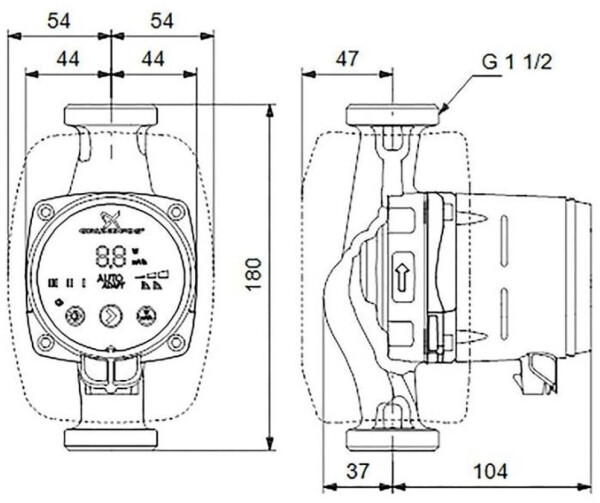 Grundfos Alpha2 25-60N (180mm), Bild 4