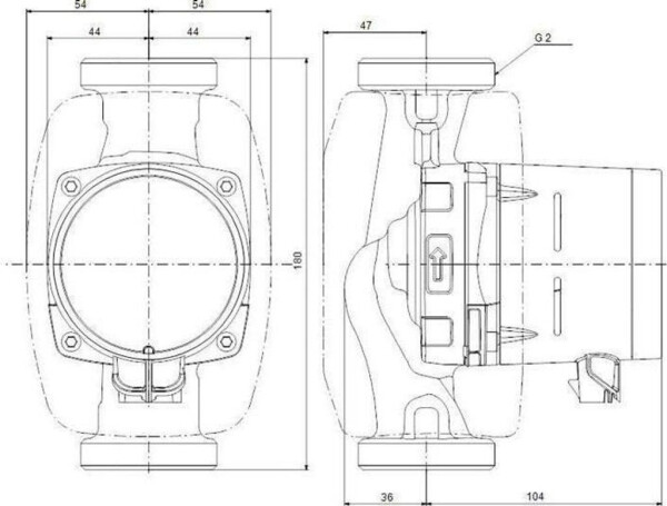 Grundfos Alpha2 32-40 (180mm), Bild 3