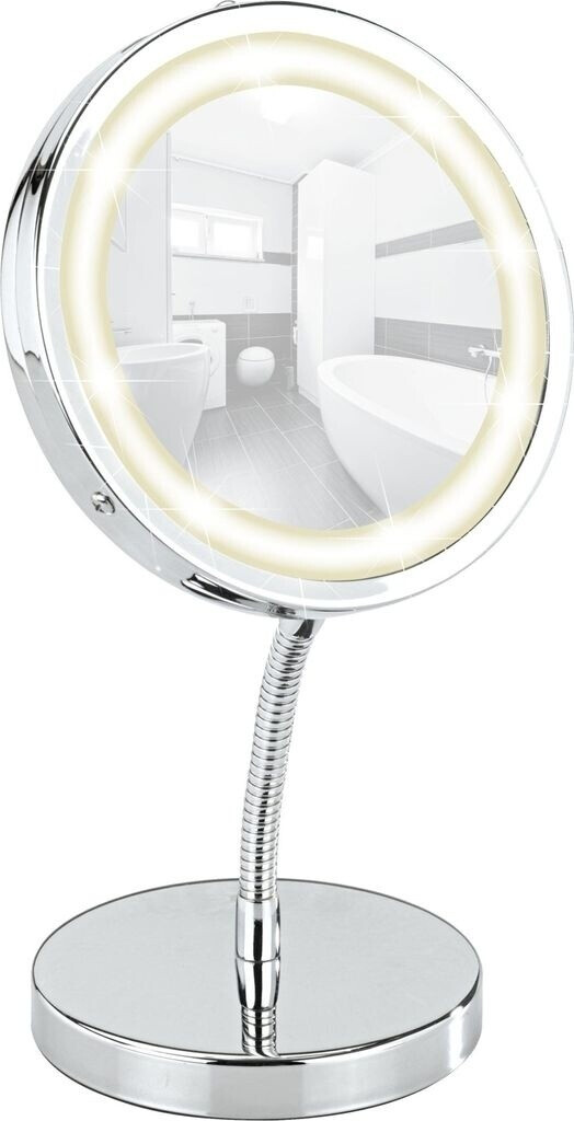 Wenko Brolo Miroir cosmétique sur pied (3656360100)