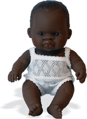 Miniland Bébé garçon africain 21 cm (31123)