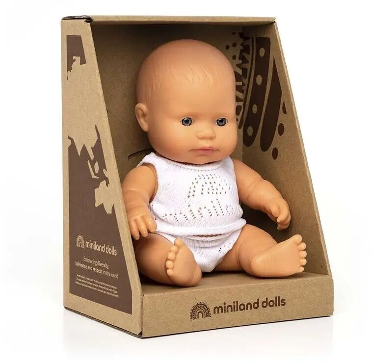 Miniland Bébé garçon européen 21 cm (31121)