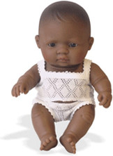 Miniland Bébé garçon latino-américain 21 cm (31127)
