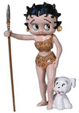 Plastoy Betty Boop Robe jungle