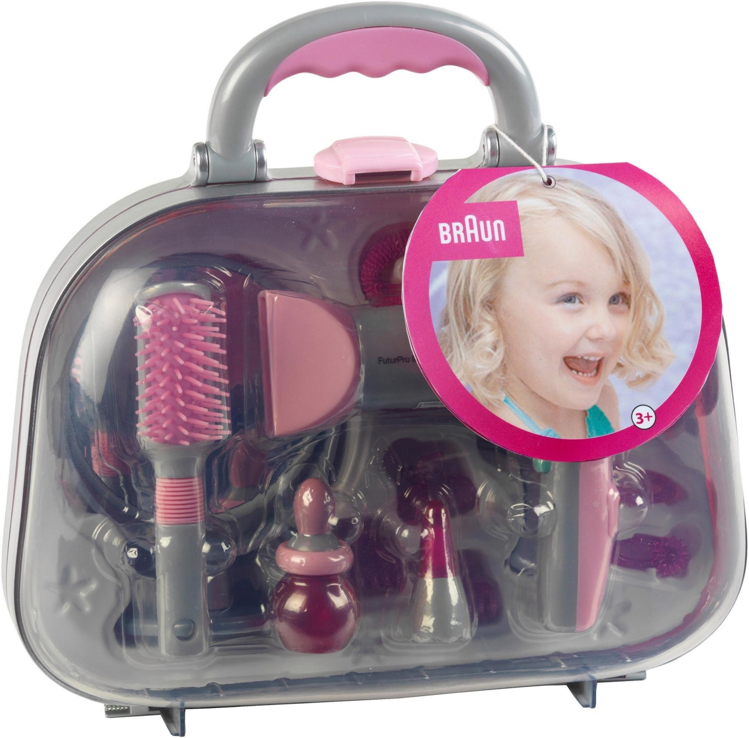 klein toys Maletín de peluquería con secador de pelo y accesorios