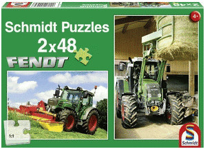 Schmidt Fendt Tractors (2 x 48 Pieces)