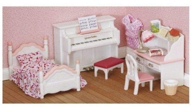 Sylvanian Families chambre de fille