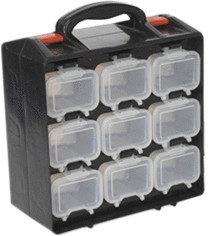 Sealey APAS18 Assortment Case 18 Compartment Double Sided