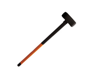 Fiskars Vorschlaghammer L Vorschlag Hammer Gartenhammer Schwarz Orange 77 cm 