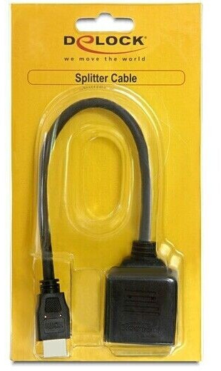 DeLock 65226 HDMI High Speed Splitter 1 2 HEC ab 15 73 Preisvergleich bei idealo