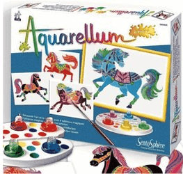 Sentosphère Aquarellum Junior - Chevaux
