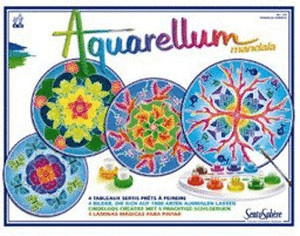 Sentosphère Aquarellum - Mandalas animaux