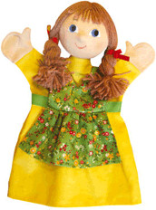 le Coin des enfants Marionnette à main - fille
