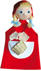 le Coin des enfants Marionnette à main - Chaperon rouge