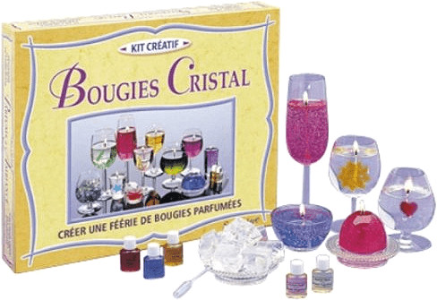Sentosphère Bougies cristal
