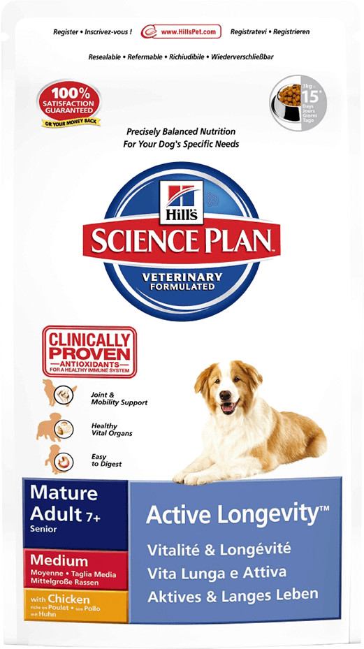 Hill's Canine Mature Senior poulet (12 kg)