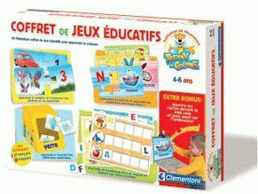 Clementoni Teddy - Coffret de jeux éducatifs (62194)