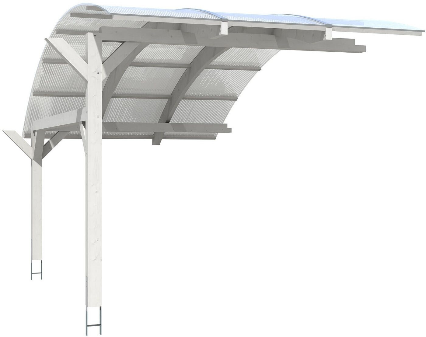 Skan Holz Runddach Weiß (245079-11)