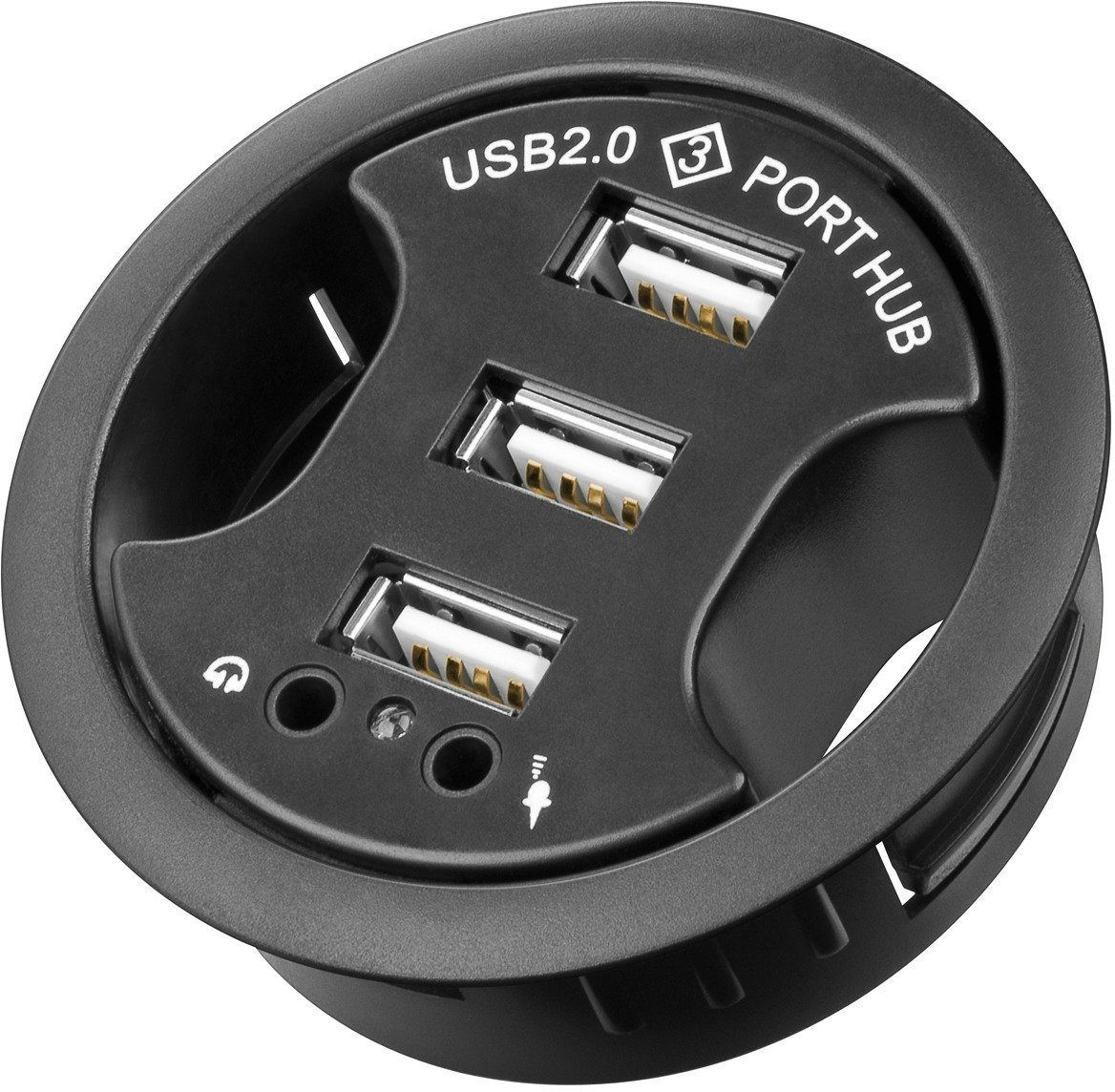 TecLine 3 Port USB 2.0 Desktop Hub (17000333)