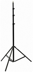 Lastolite 4 section heavy duty air cushioned lighting stand with metal collars (1160)
