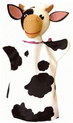 le Coin des enfants Marionnette à main - vache