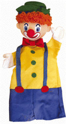 le Coin des enfants Marionnette à main - clown
