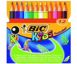 BIC Kids Tropicolors (12 crayons) au meilleur prix sur
