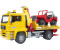 Bruder Man Tga Camion Trasporto Jeep 2750 A 36 10