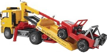 Bruder MAN TGA Camion de dépannage avec Jeep (2750)