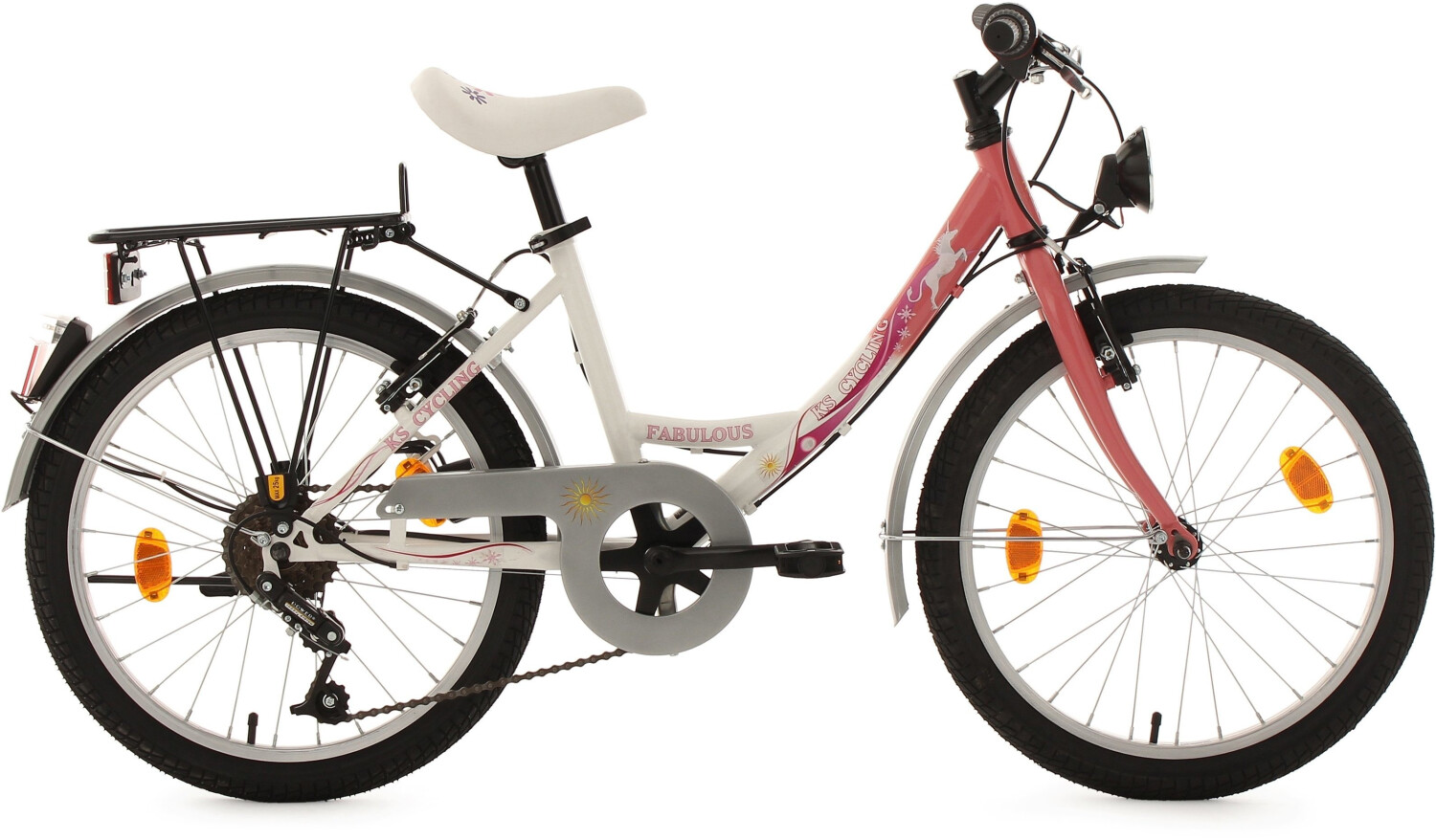 KS Cycling Vélo Fabulous Rose 20 pouces