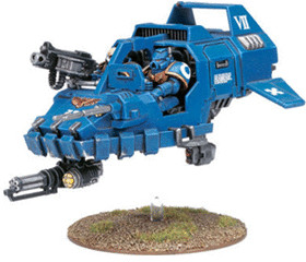 Warhammer 40.000 Space Marines - Land Speeder Space Marines