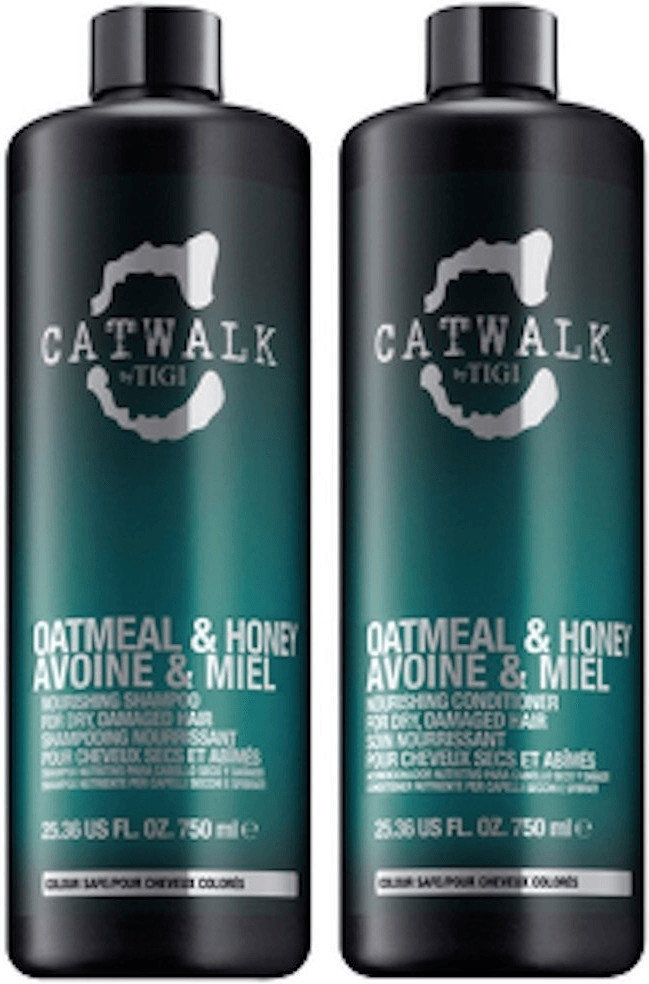 Tigi Catwalk Oatmeal & Honey shampooing & après-shampooing (750 ml)