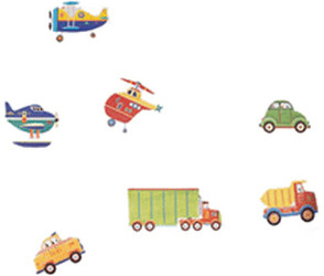 RoomMates Stickers muraux transports