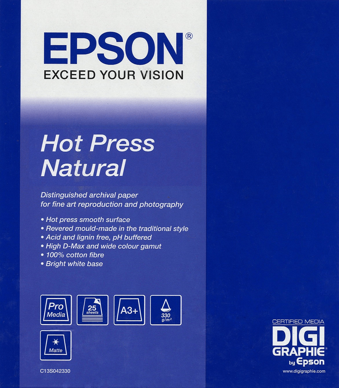 Epson Hot Press Natural (C13S042320)