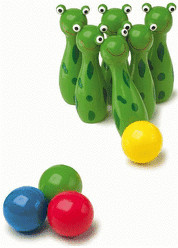 Legler Quilles grenouilles