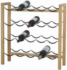 Zeller Etagère à vin 20 bouteilles (13137)
