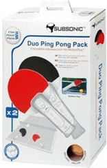 Subsonic Pack 2 raquettes ping-pong Wii