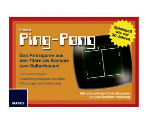 Franzis Ping Pong Retro Game Kit
