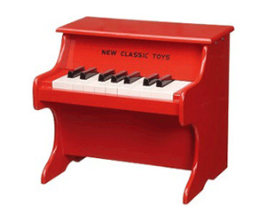 New Classic Toys Piano Red (0155)