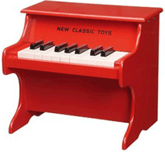 New Classic Toys Piano Red (0155)