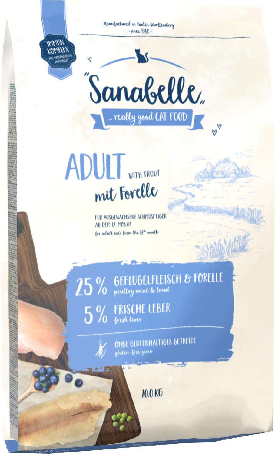 bosch Sanabelle Adult truite (10 kg)