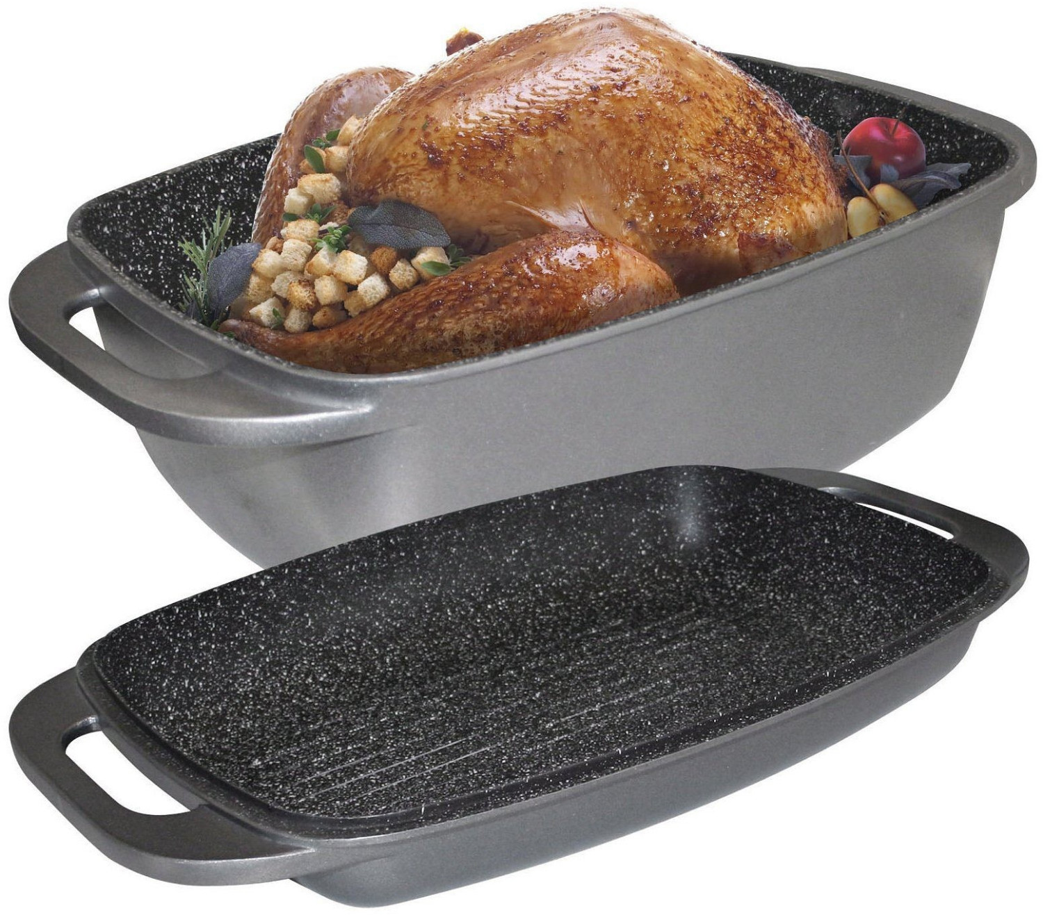 Stoneline Cocotte XXL 43 x 25,5 cm