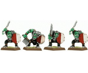 Warhammer-Guerriers Orques-Gourdin à piques 
