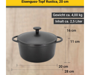 Krüger Rustica Fleischtopf 20 cm ab 39,95 € | Preisvergleich bei