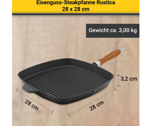 Grillpfanne Krüger x Rustica cm Preisvergleich 39,95 28 | € ab 28 bei