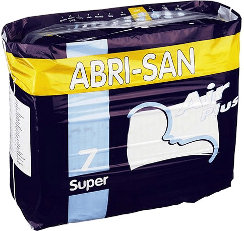Abena Abri San Super Air Plus N° 7 (30 pièces)