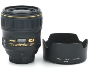 Nikon AF-S Nikkor 35mm f1.4 G ab 679 € | Vergleiche 3 Angebote auf
