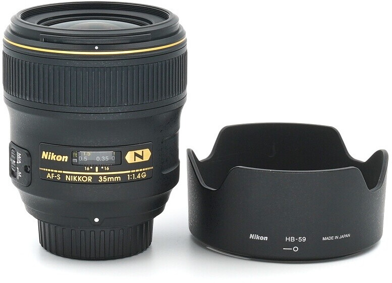 Nikon AF-S Nikkor 35mm f1.4 G ab 679 € | Vergleiche 3 Angebote auf