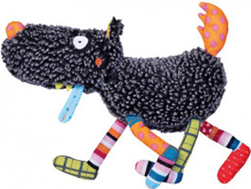 Ebulobo Peluche Louloup le loup 27cm