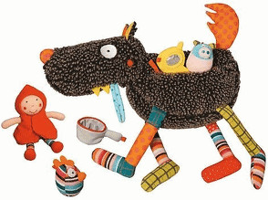 Ebulobo Loup mange-tout 27 cm