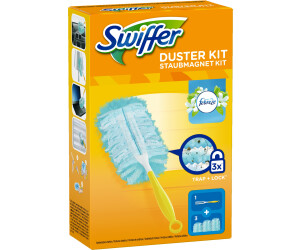Swiffer Duster Kit Plumeau Dépoussiérant, Lingettes Nettoyantes